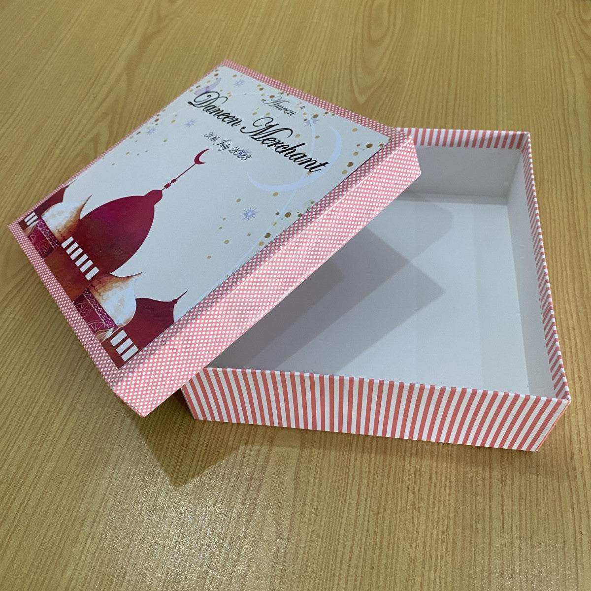 Ameen Box - Pink Polka Dot
