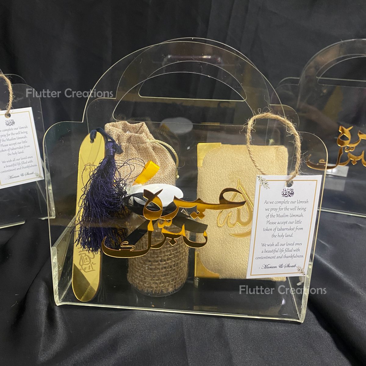 Acrylic Umrah Bag