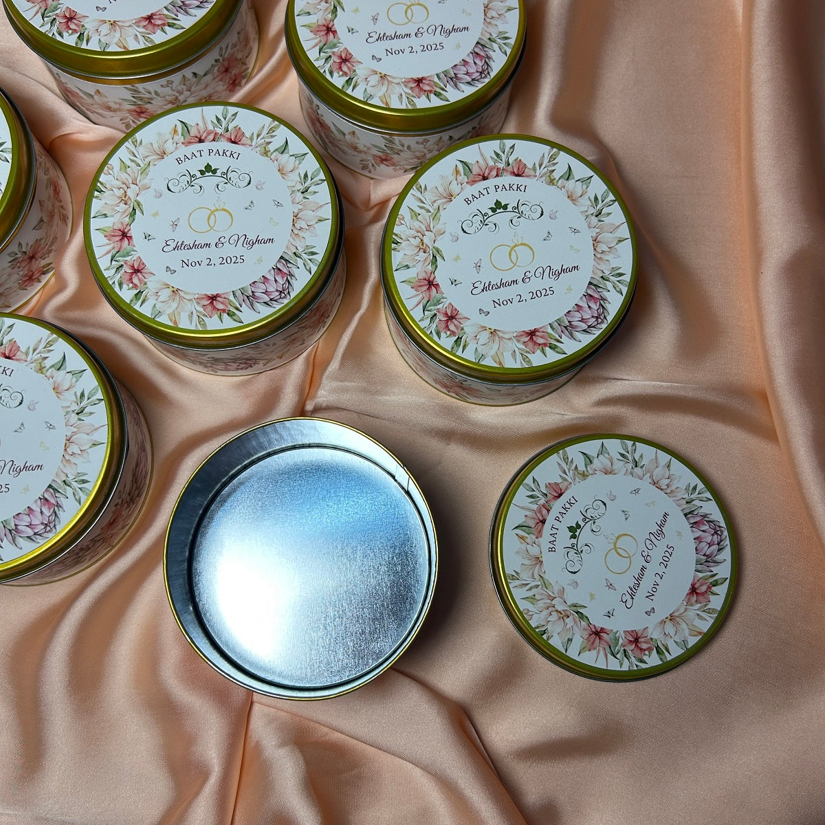 Customized Tin Bid Box (Baat Pakki)