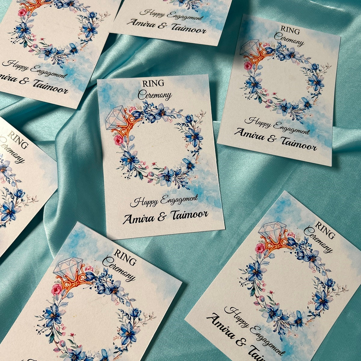 Engagement Favor Cards
