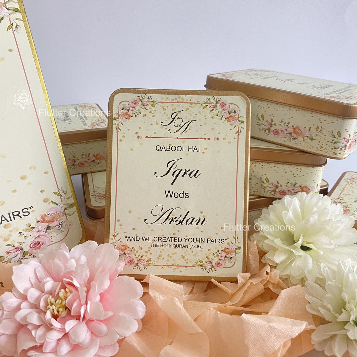 Tin IMPORTED Box (Qabool Hei)