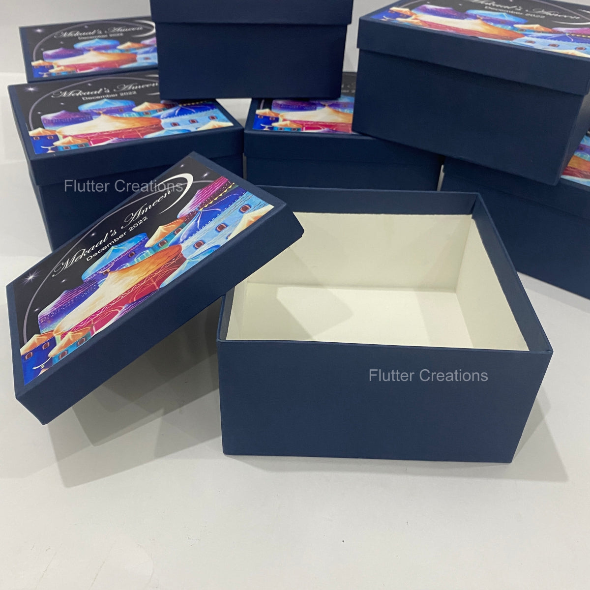 Ameen Boxes - Navy