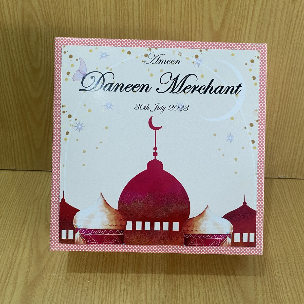 Ameen Box - Pink Polka Dot