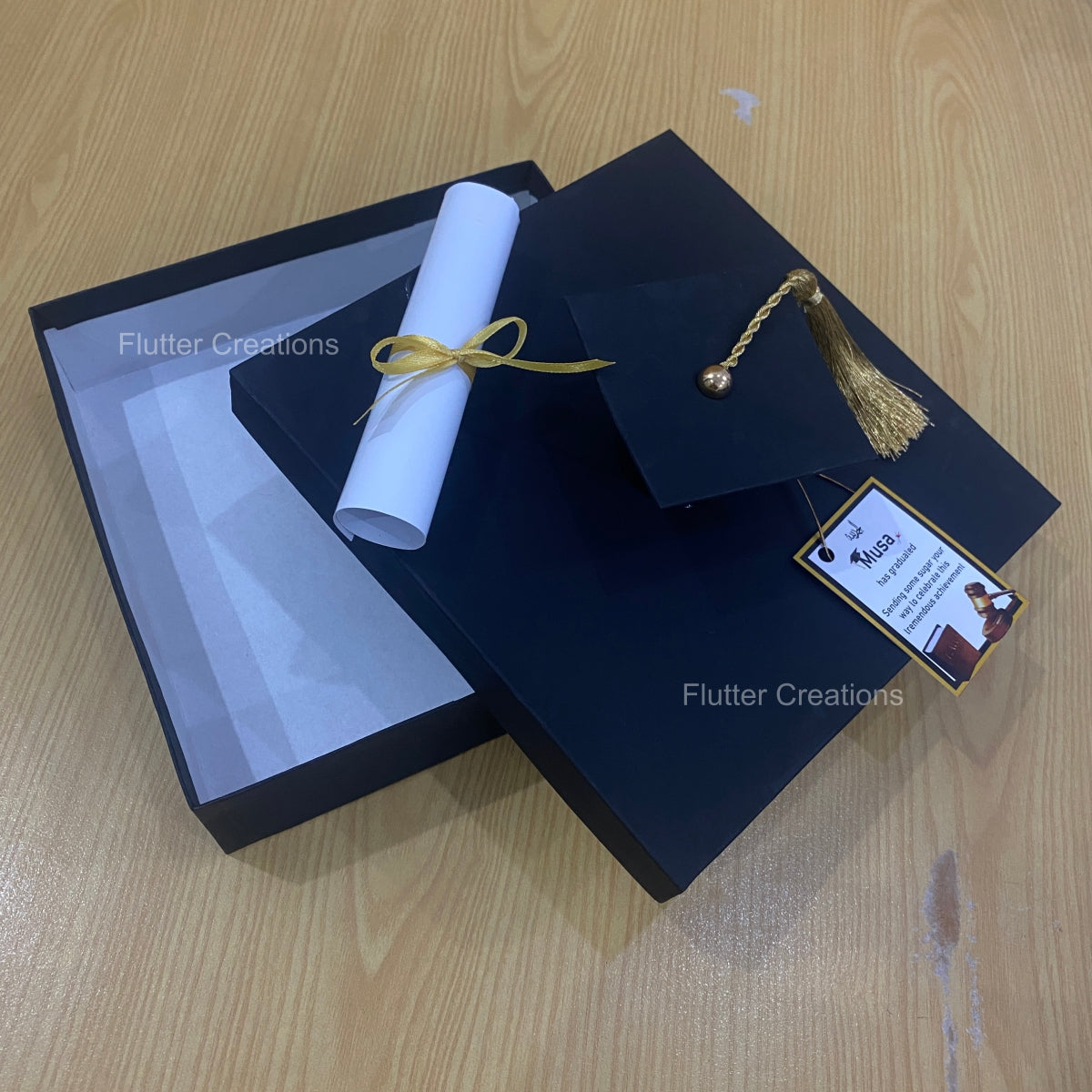 Graduation Box with Cap