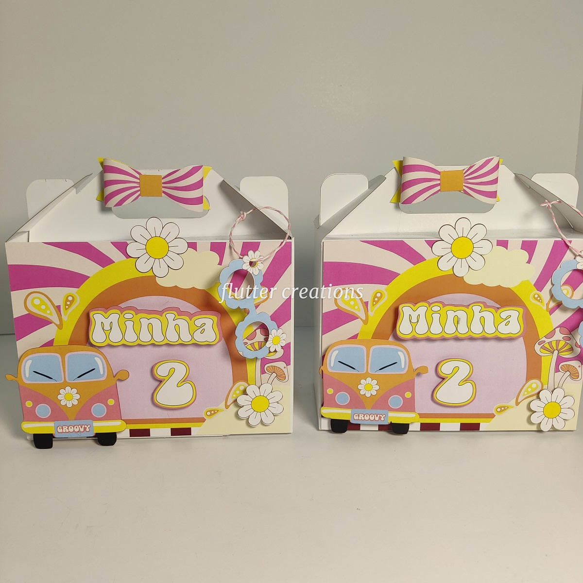 Groovy Theme Goody Boxes