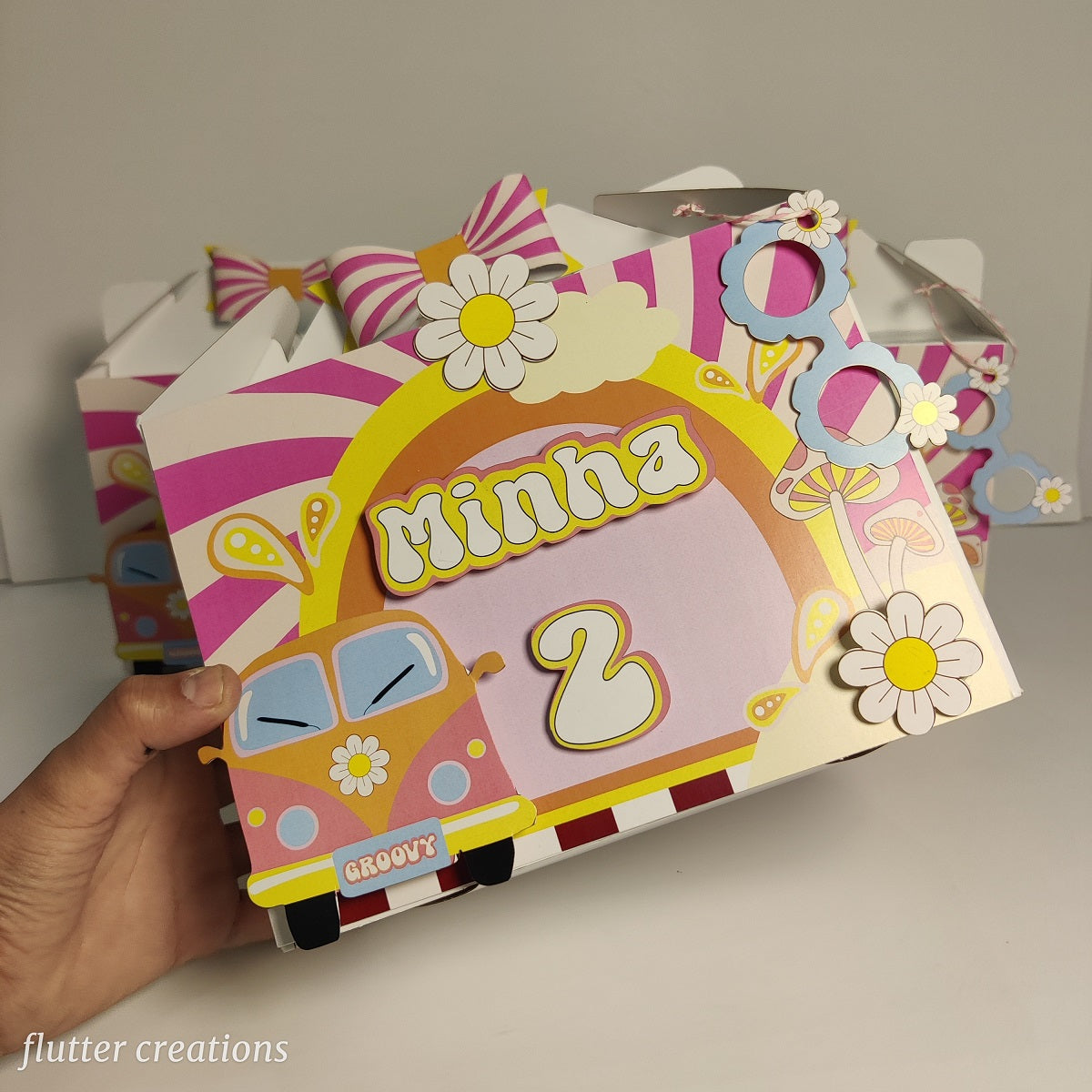 Groovy Theme Goody Boxes