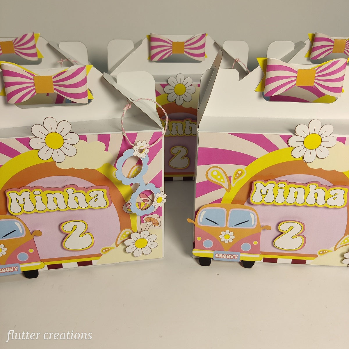 Groovy Theme Goody Boxes