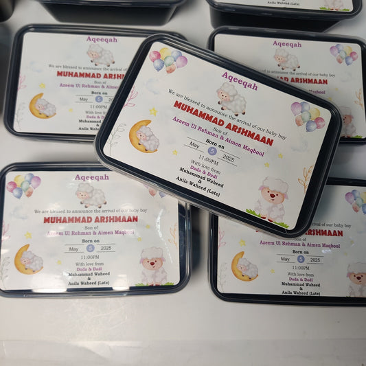 Aqiqah Meat Box