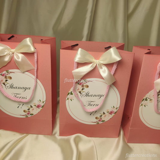 Floral Theme Goody Bags
