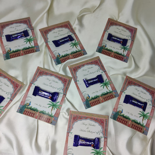 Chocolate Favor Cards