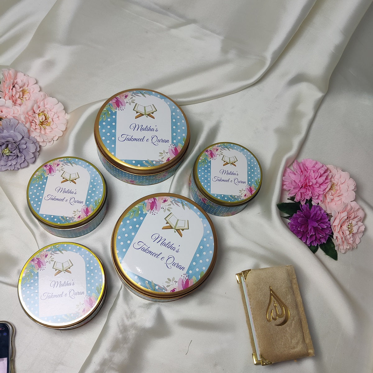 Quran Ameen / Takmeel-e-Quran Tin Boxes