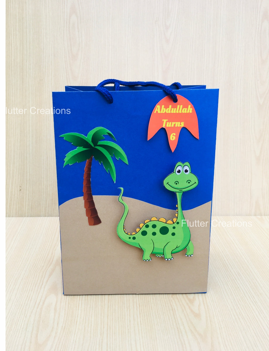 Dinosaur Goody Bags (Dark Blue)