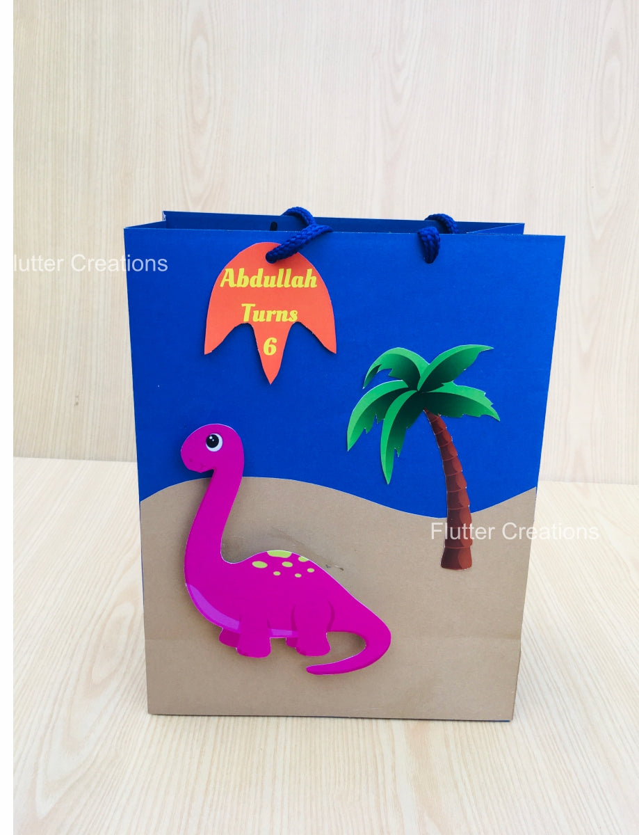 Dinosaur Goody Bags (Dark Blue)