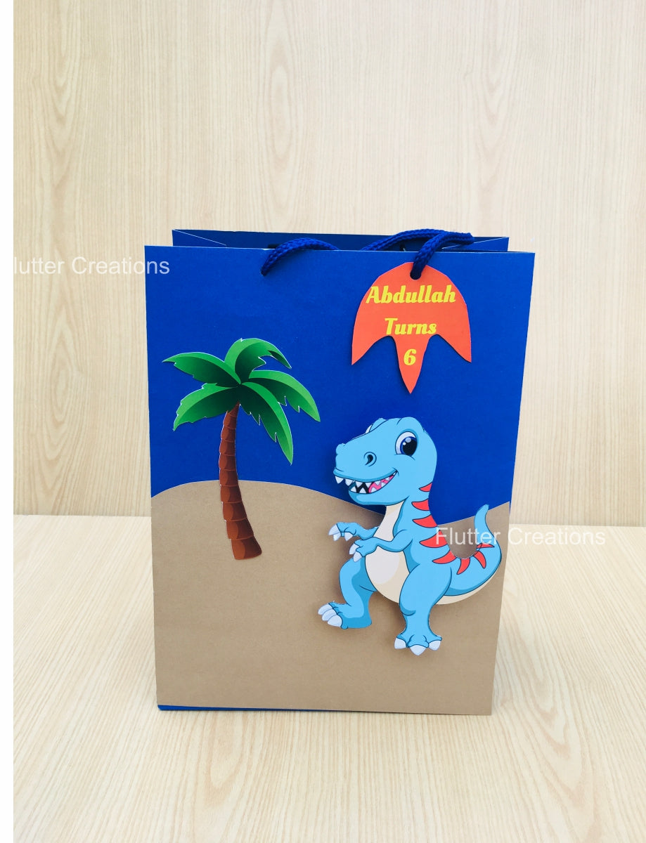 Dinosaur Goody Bags (Dark Blue)