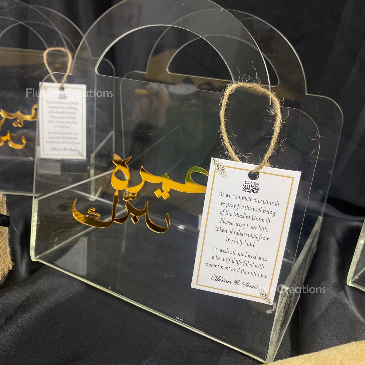 Acrylic Umrah Bag