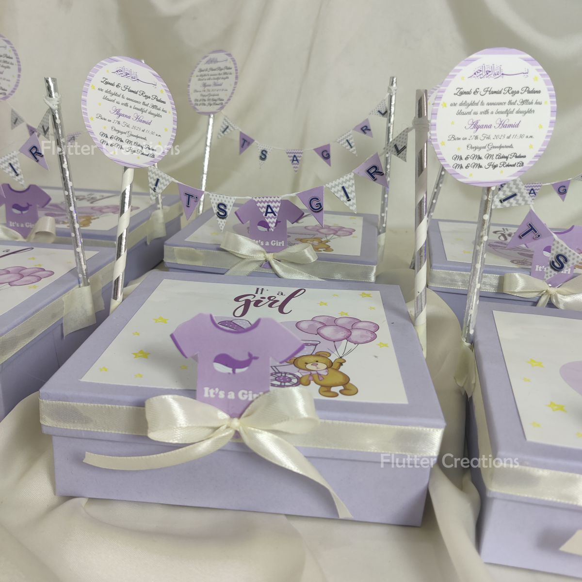 Baby Girl Banner Box