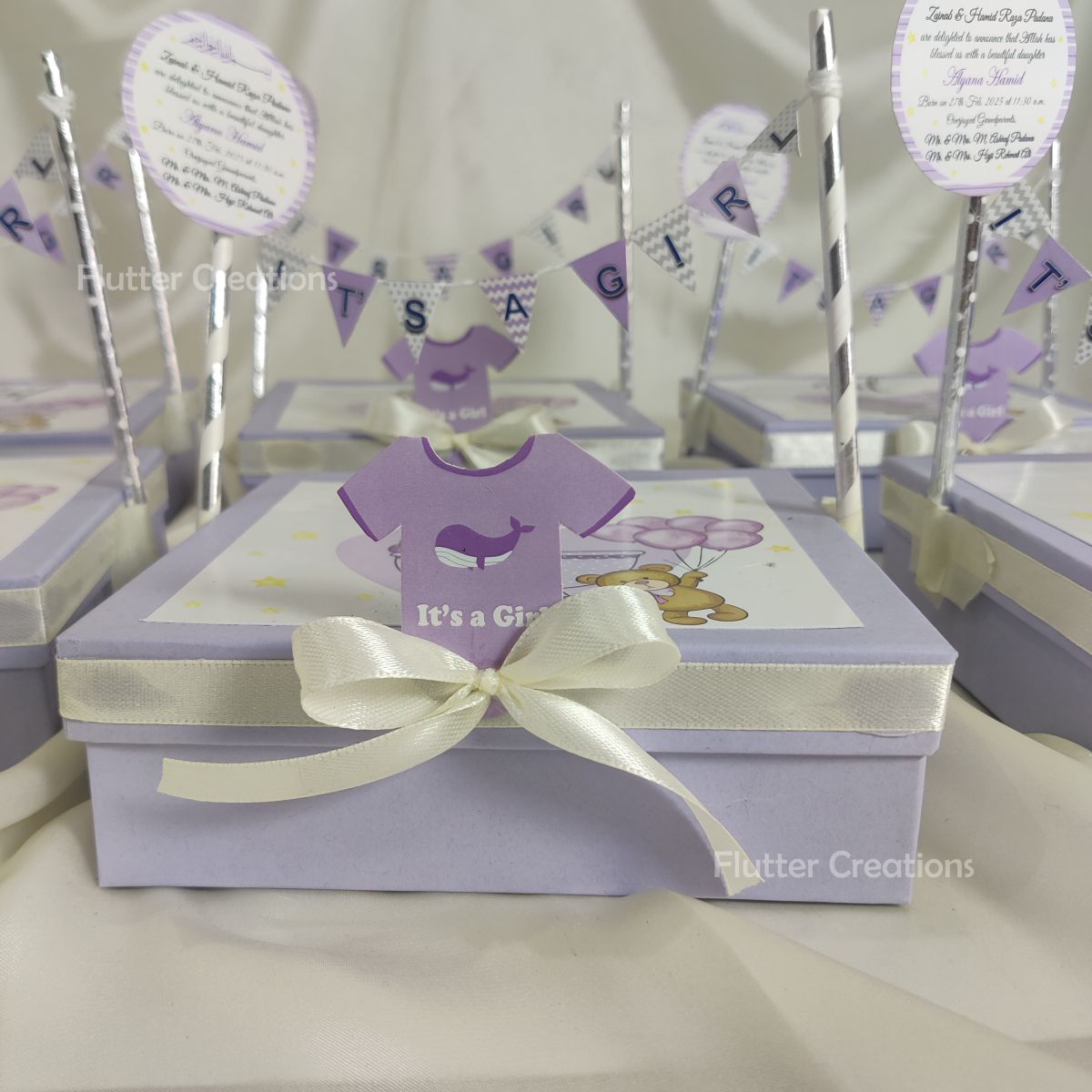 Baby Girl Banner Box