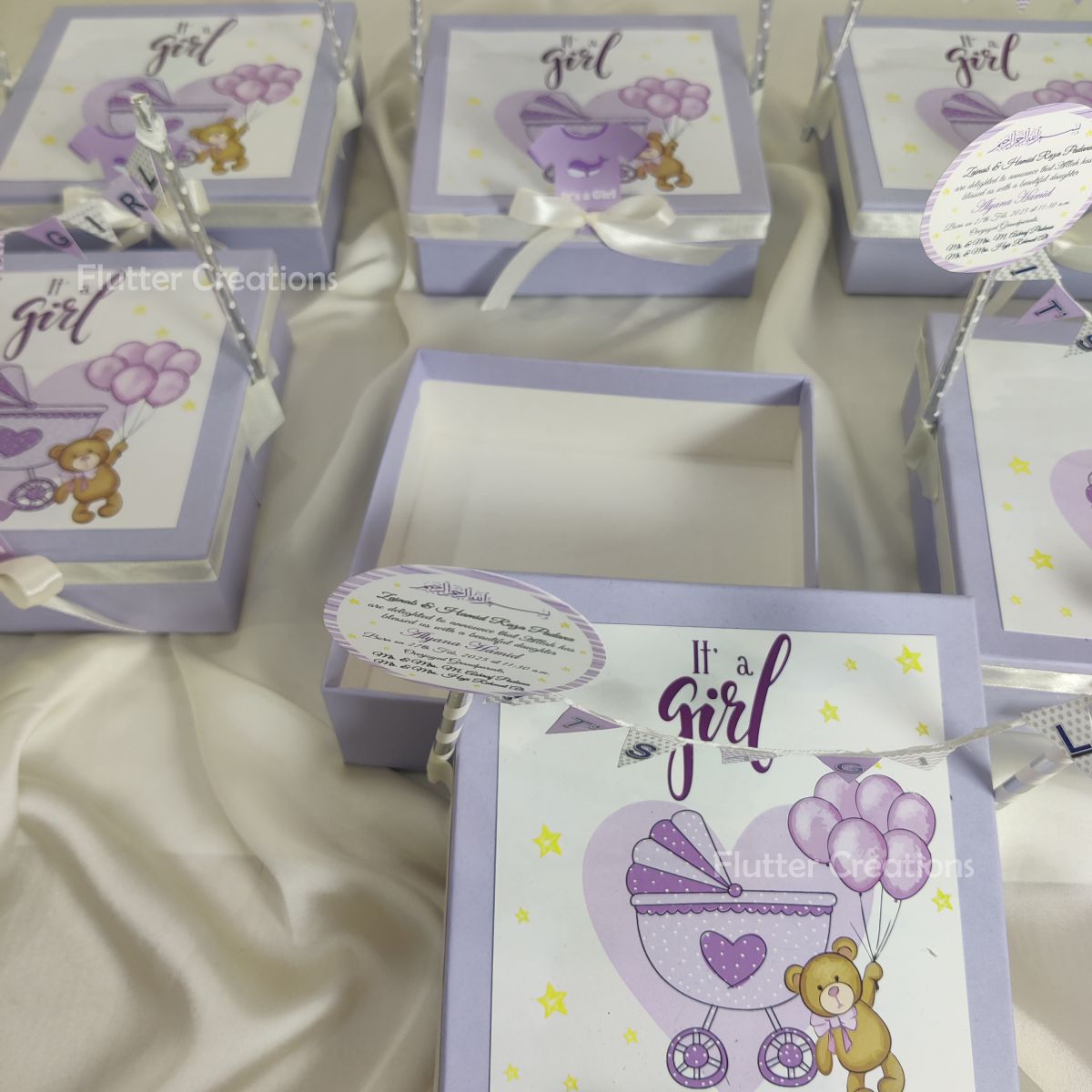 Baby Girl Banner Box