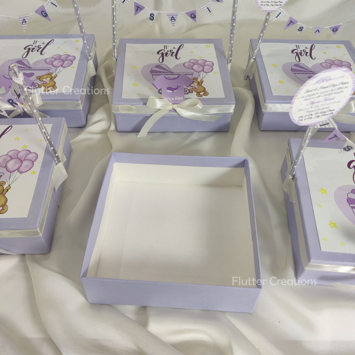 Baby Girl Banner Box