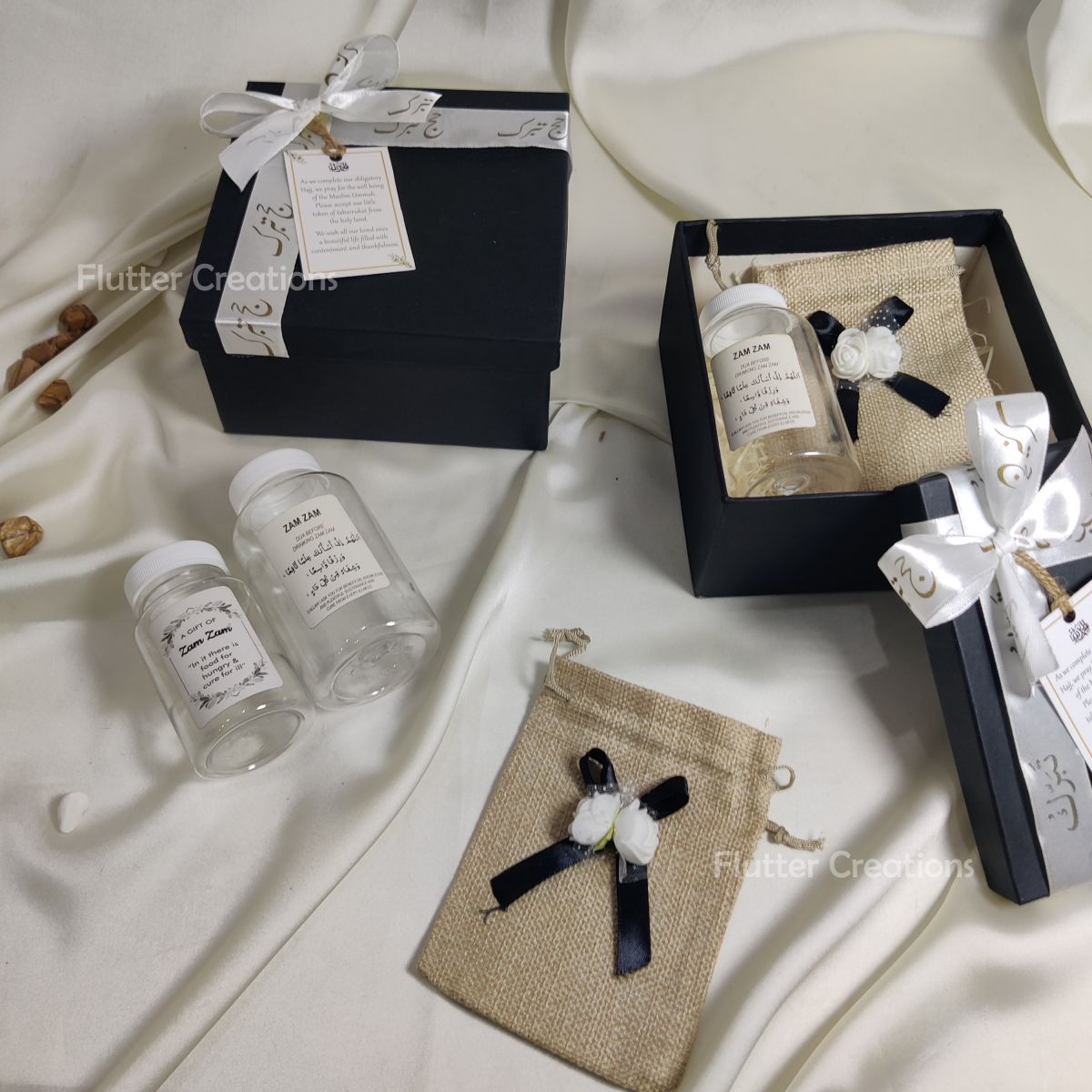 Black Hajj Boxes (Hardboard)