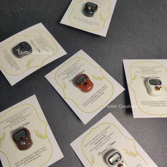 Digital Counter with a Card