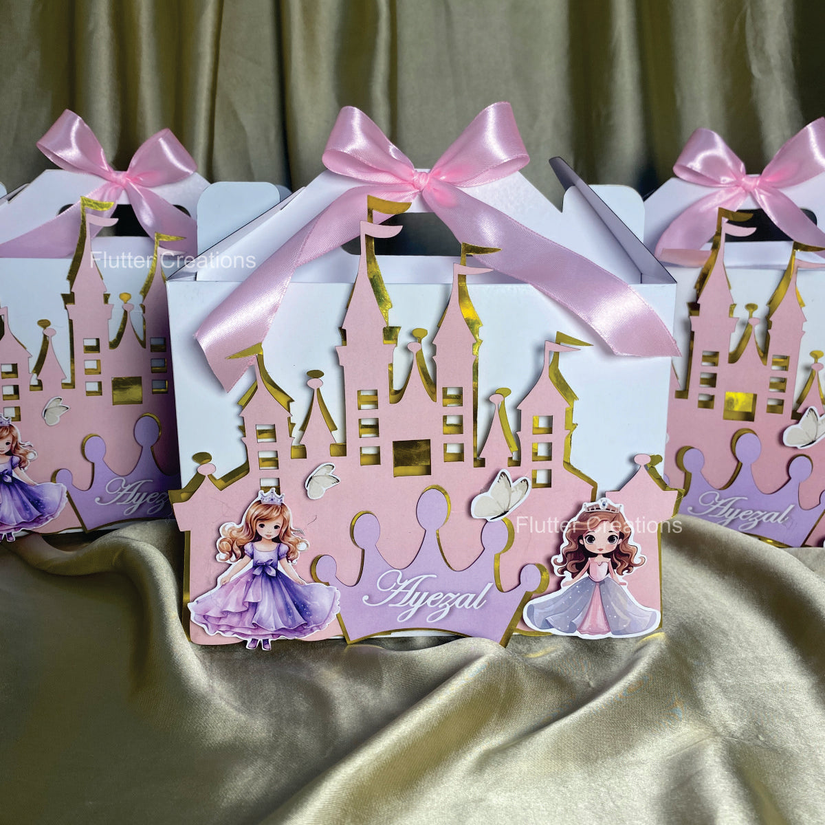 Disney Princess Gable Box with Ribbon Bow