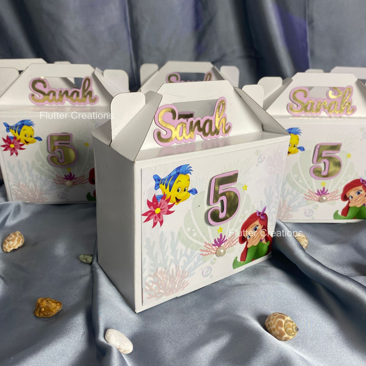 Disney's The Little Mermaid Favor Gable Box