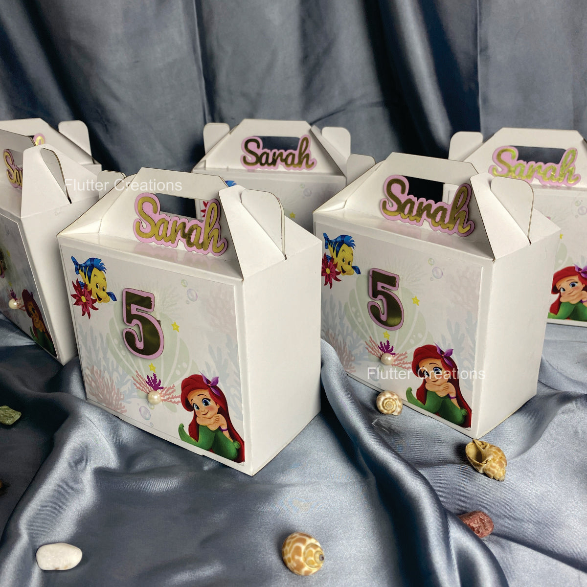 Disney's The Little Mermaid Favor Gable Box