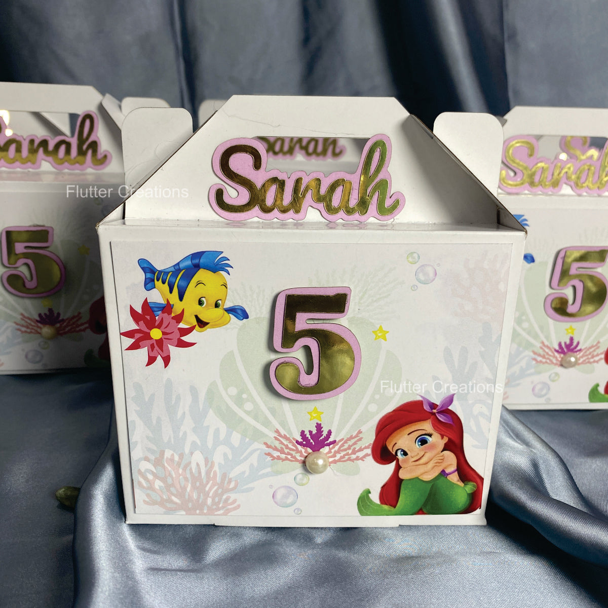 Disney's The Little Mermaid Favor Gable Box