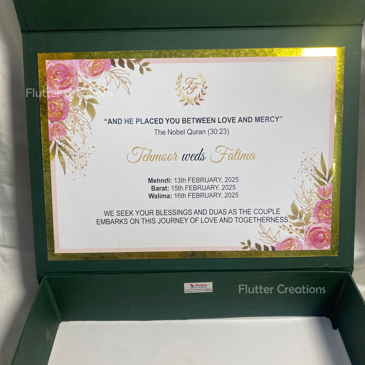 Wedding Invitation Box