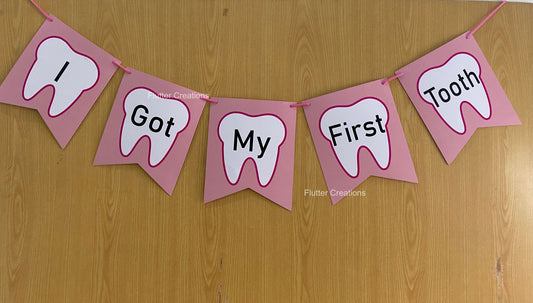 First Tooth Banner