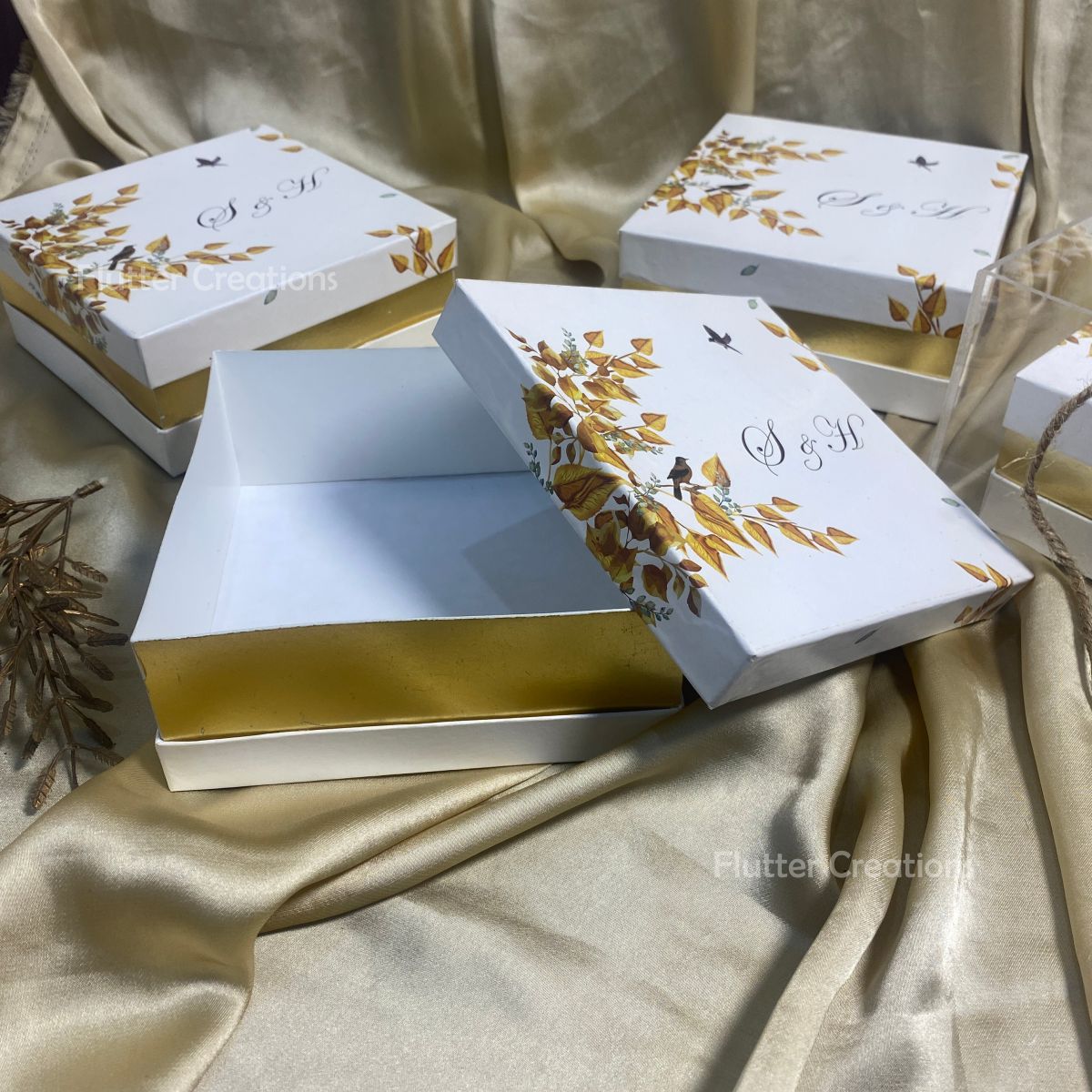 Printed Box with Acrylic Bag