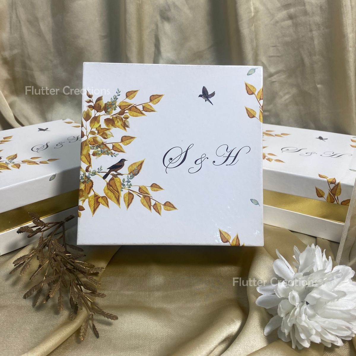 Printed Box with Acrylic Bag