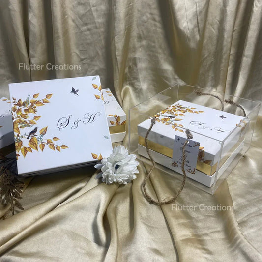 Printed Box with Acrylic Bag