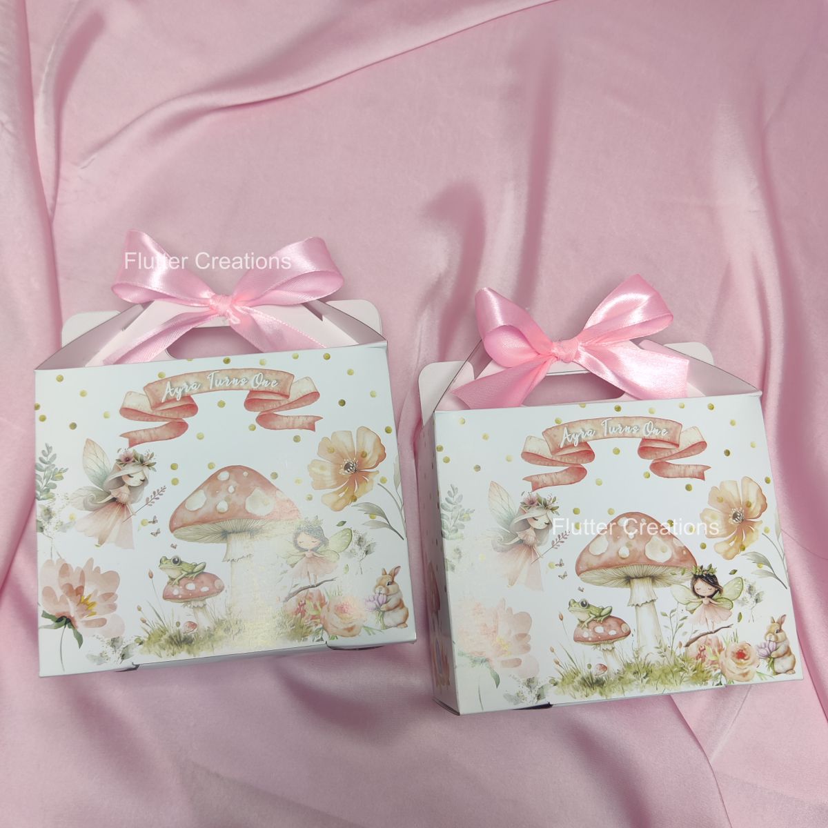 Fairy Theme Goody Boxes (Printed)