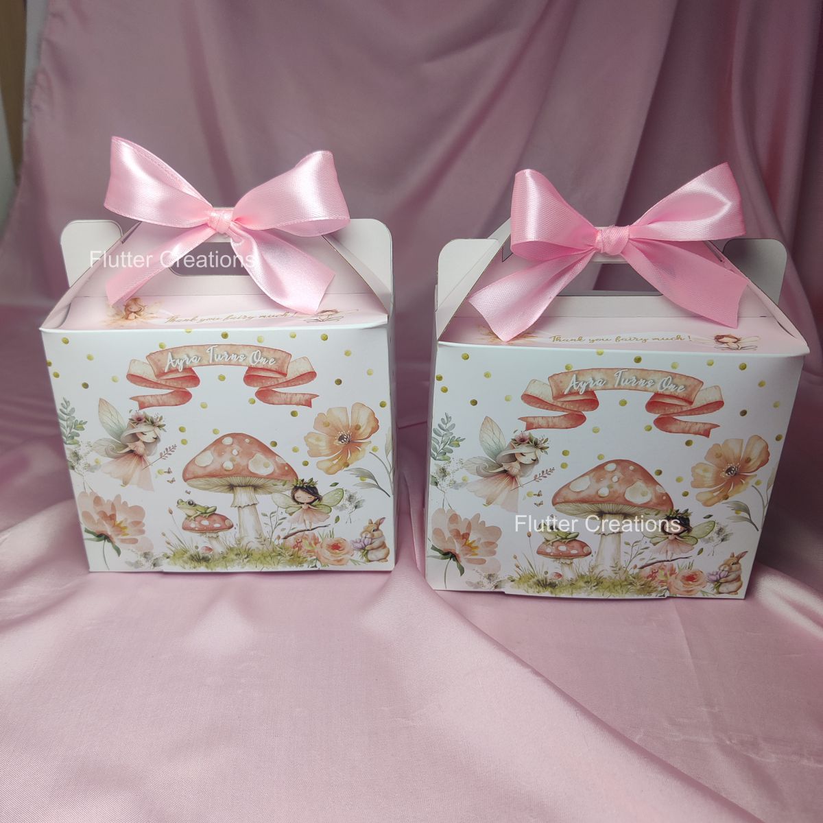 Fairy Theme Goody Boxes (Printed)