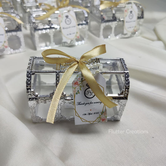 Treasure/Tijori Box (With Gold Ribbon & Tag)