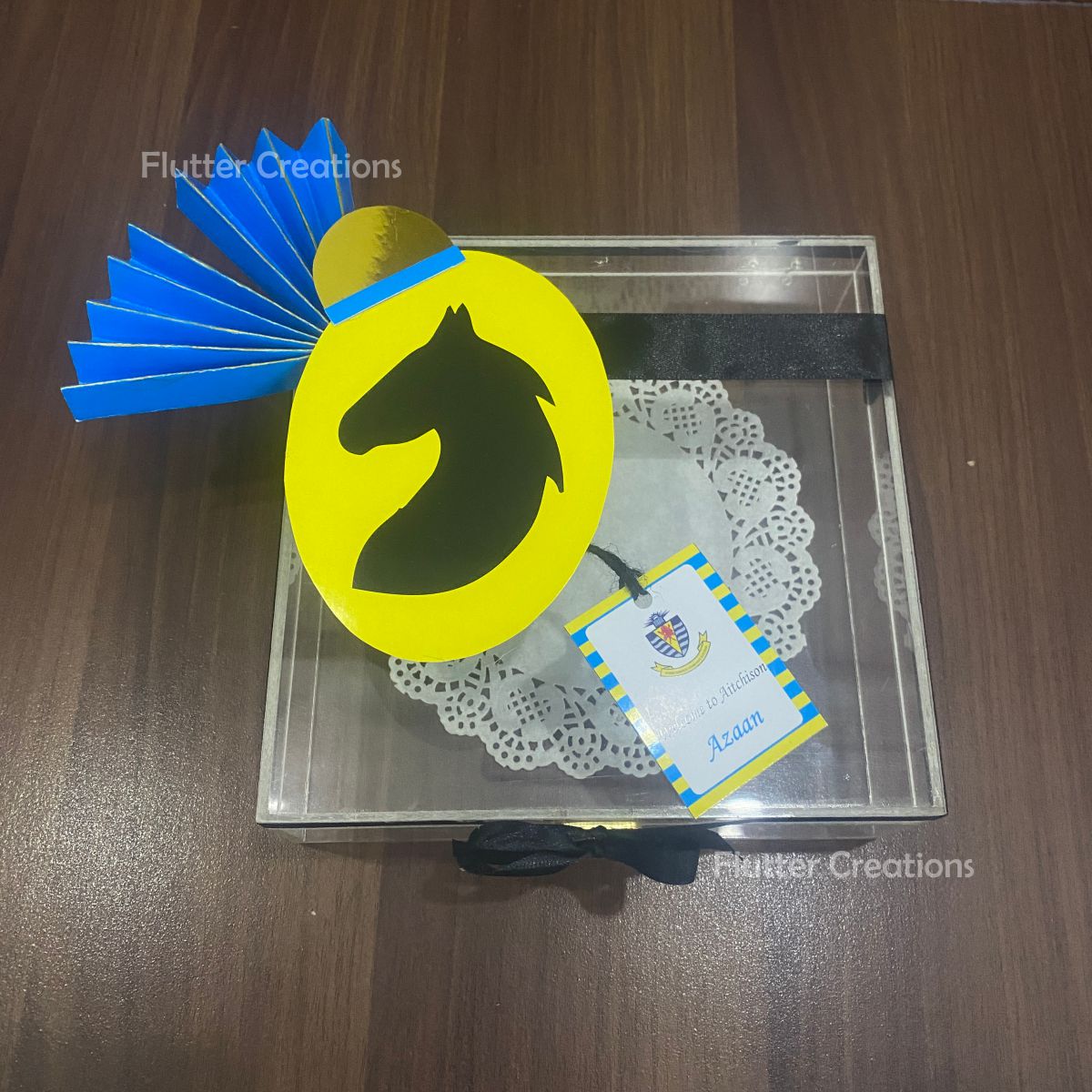 Acrylic Welcome to Aitchison Box