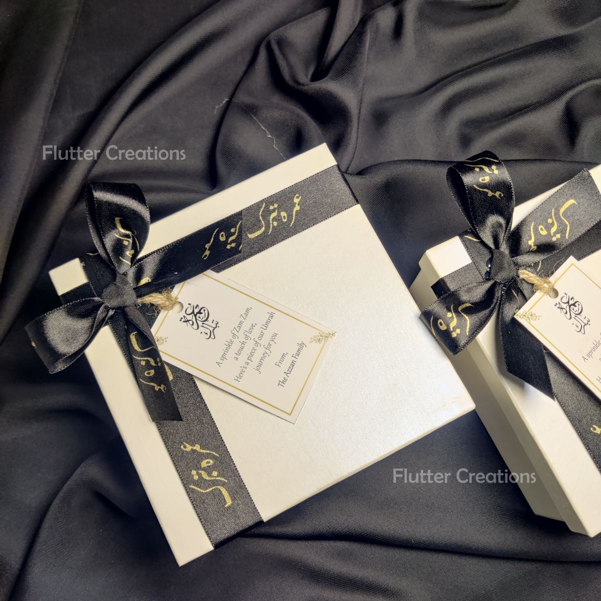 White Umrah Tabaruk Box