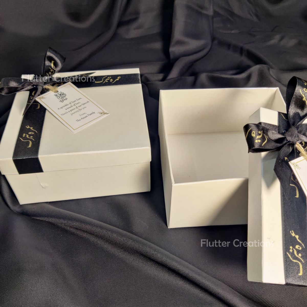 White Umrah Tabaruk Box
