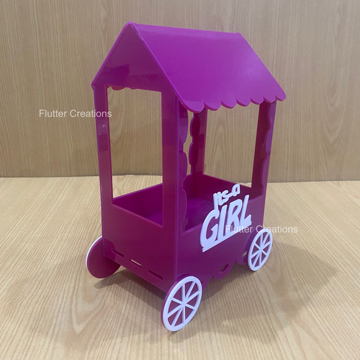 Acrylic Baby Cart