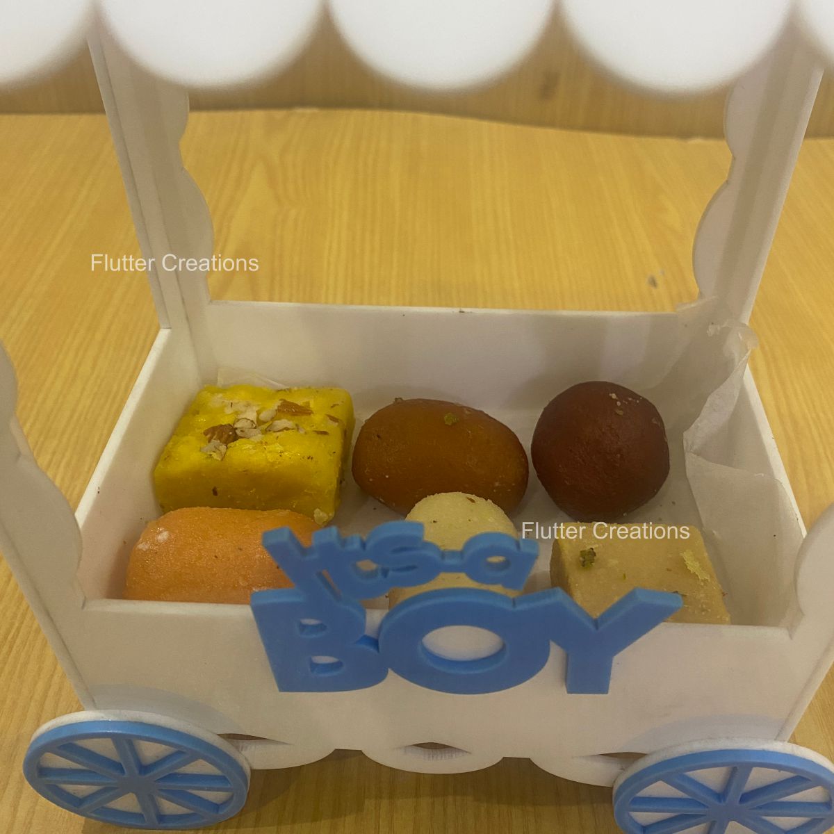 Acrylic Baby Cart