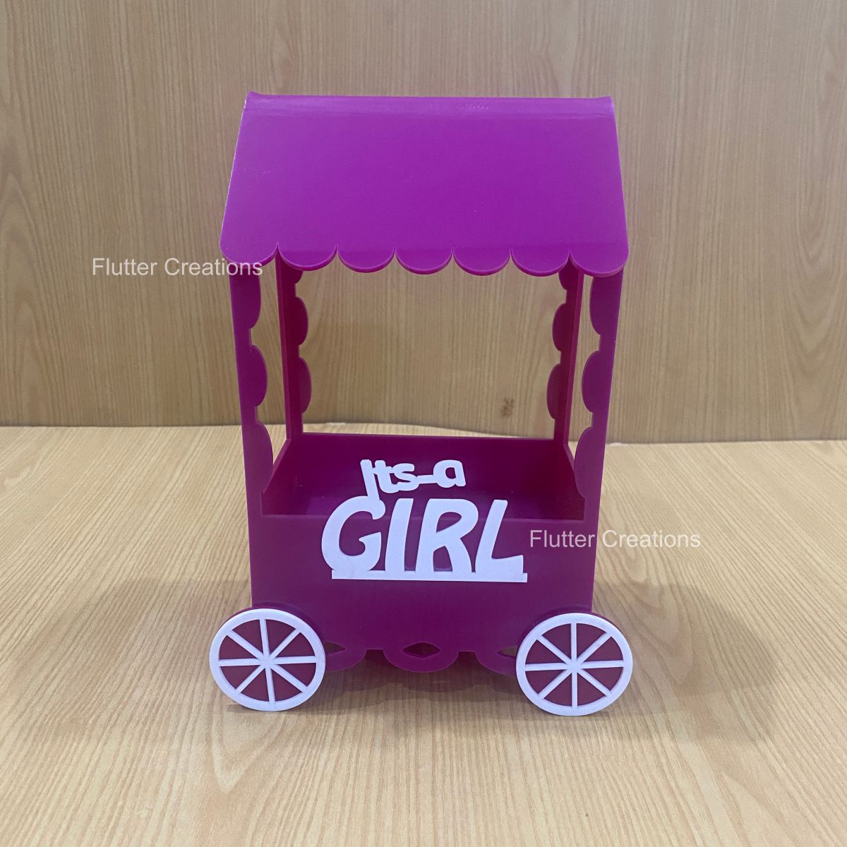 Acrylic Baby Cart