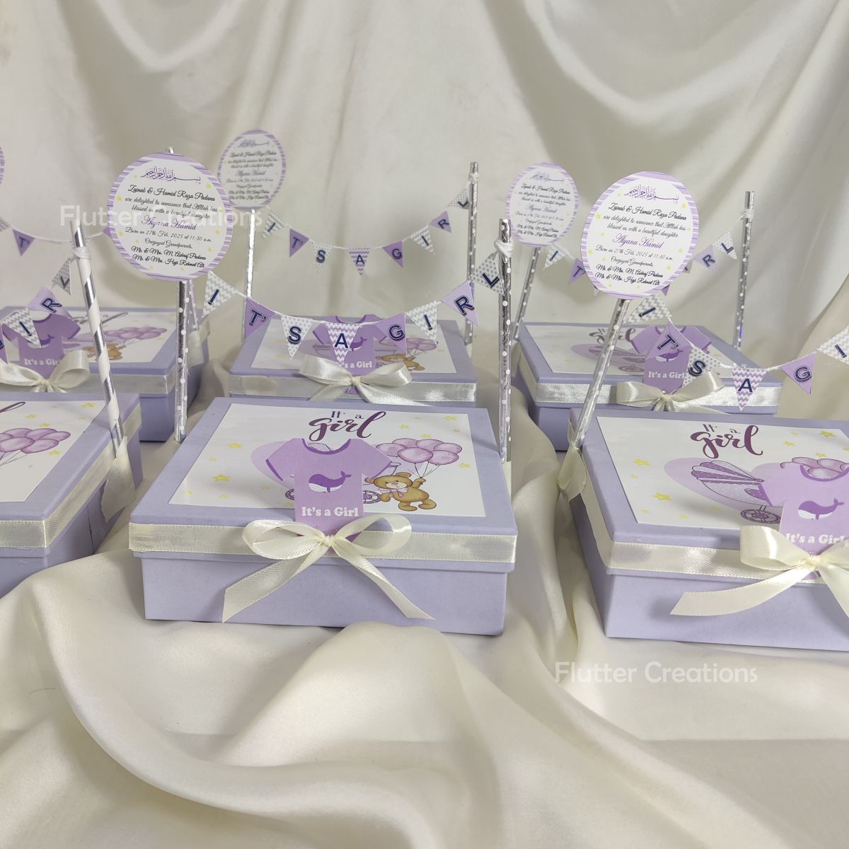 Baby Girl Banner Box