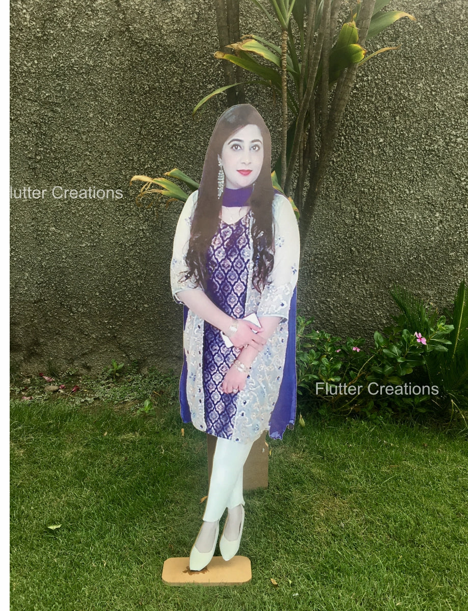 Standee Human Model Life Size Standee – Flutter Creations