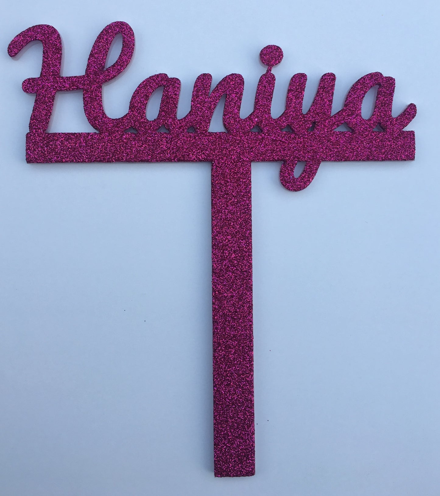 Glitter Cake Toppers