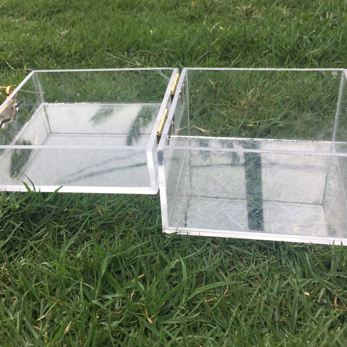 Plain Acrylic Box with Lock