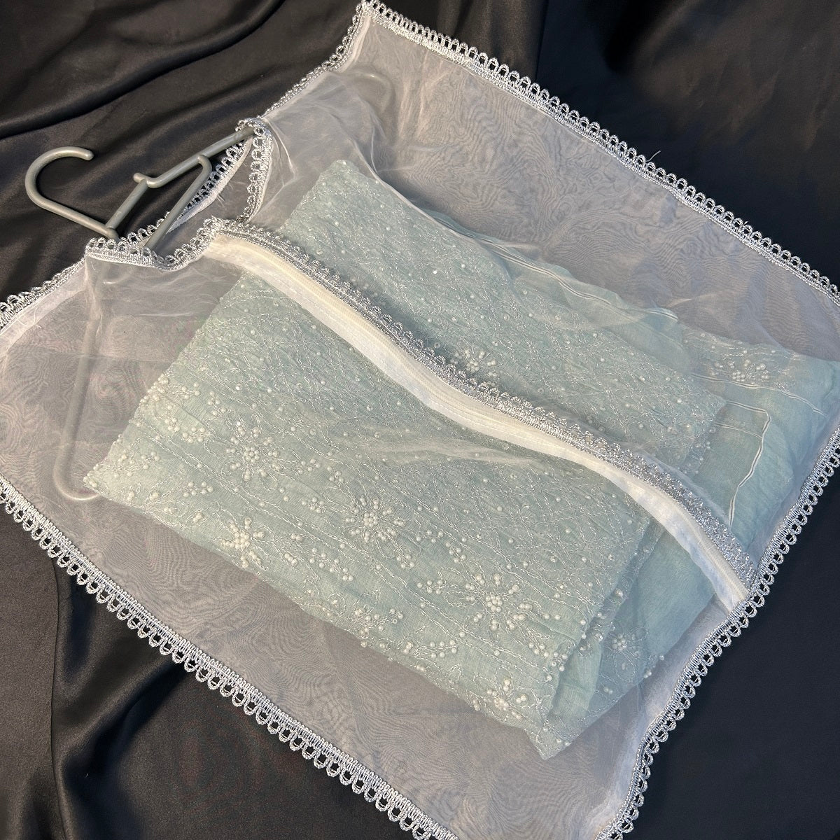 White Hanging Bari bags