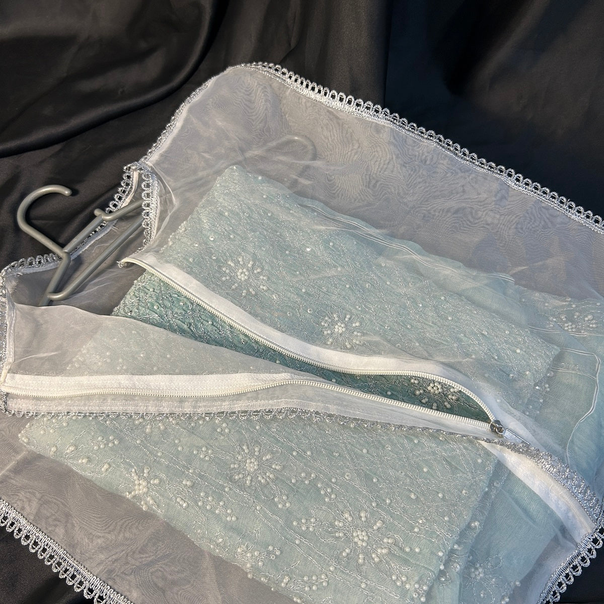 White Hanging Bari bags