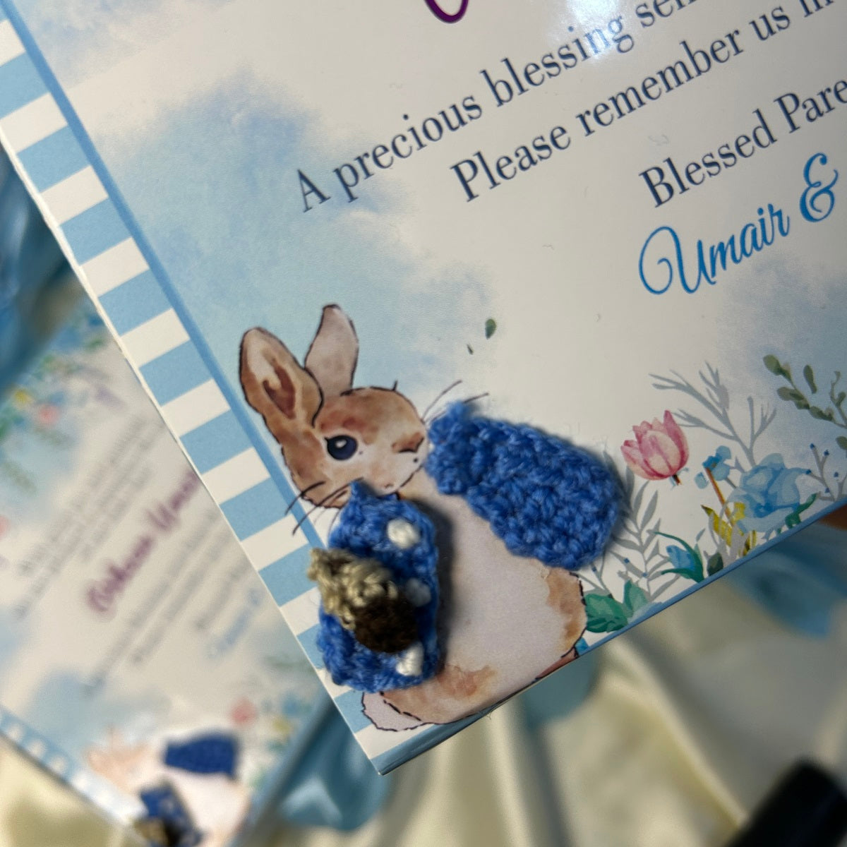 Bunny Theme Collapsible Magnetic Baby Boxes